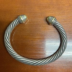 David Yurman Cable Classics Bracelet in sterling silver and 14k gold